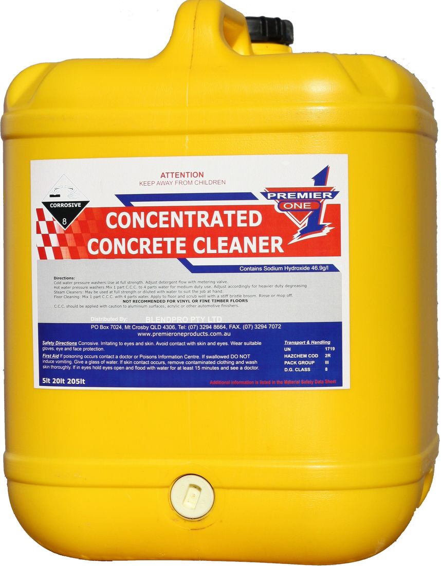 Concentrated Concrete Cleaner