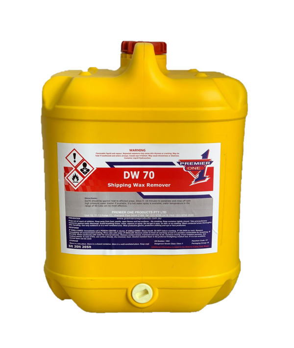 DW70 Dewax Shipping Wax Remover