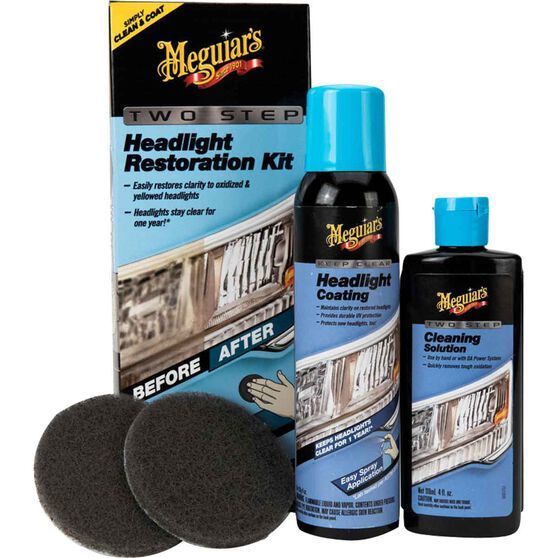 Meguiar's TWO-STEP Headlight Restoration Kit