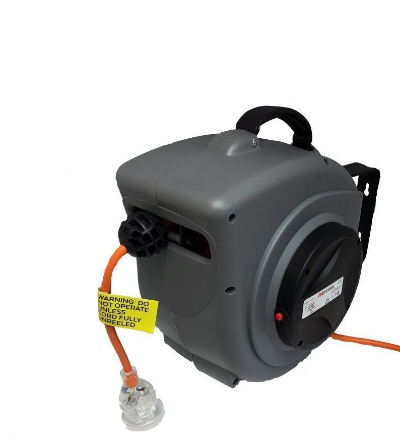 Retractable Electrical Hose Reel – 18 Metre Notchka