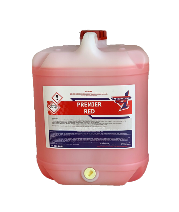 Premier Red, Water Based Degreaser