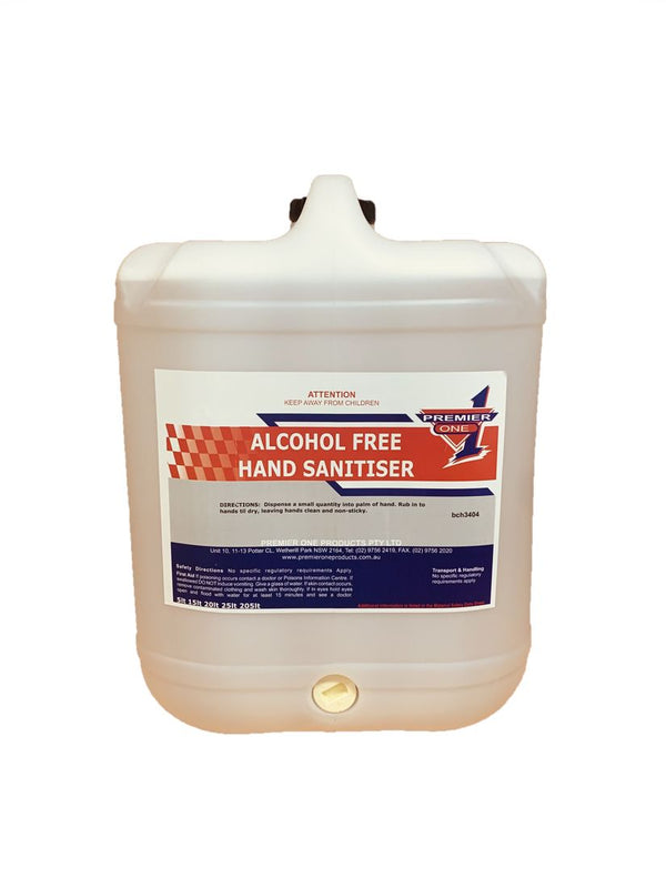 Antibacterial Alcohol Free Hand Sanitiser 20 Litre