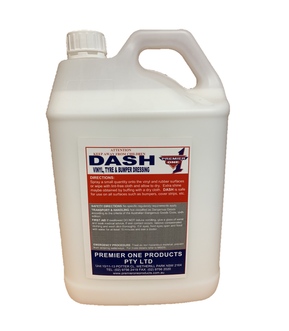 Dash Interior/Tyre & Bumper Shine