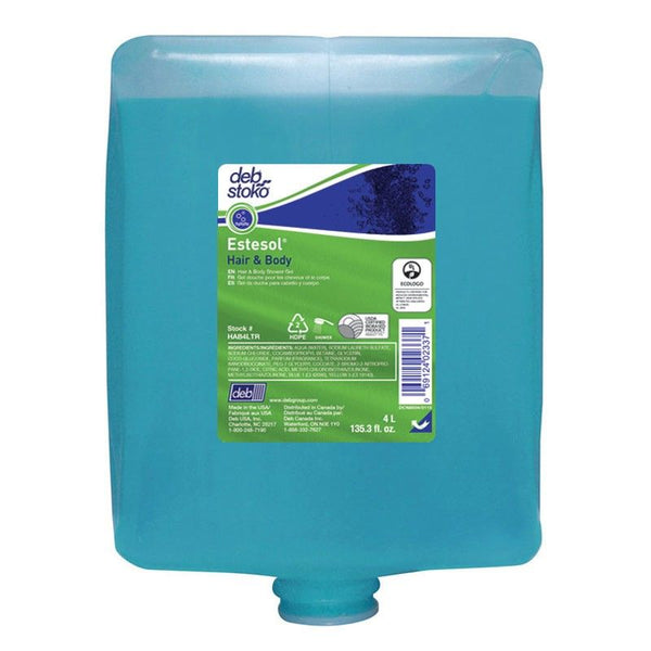 Estesol® Hair & Body wash Carton 4 x 4 litre Bladders