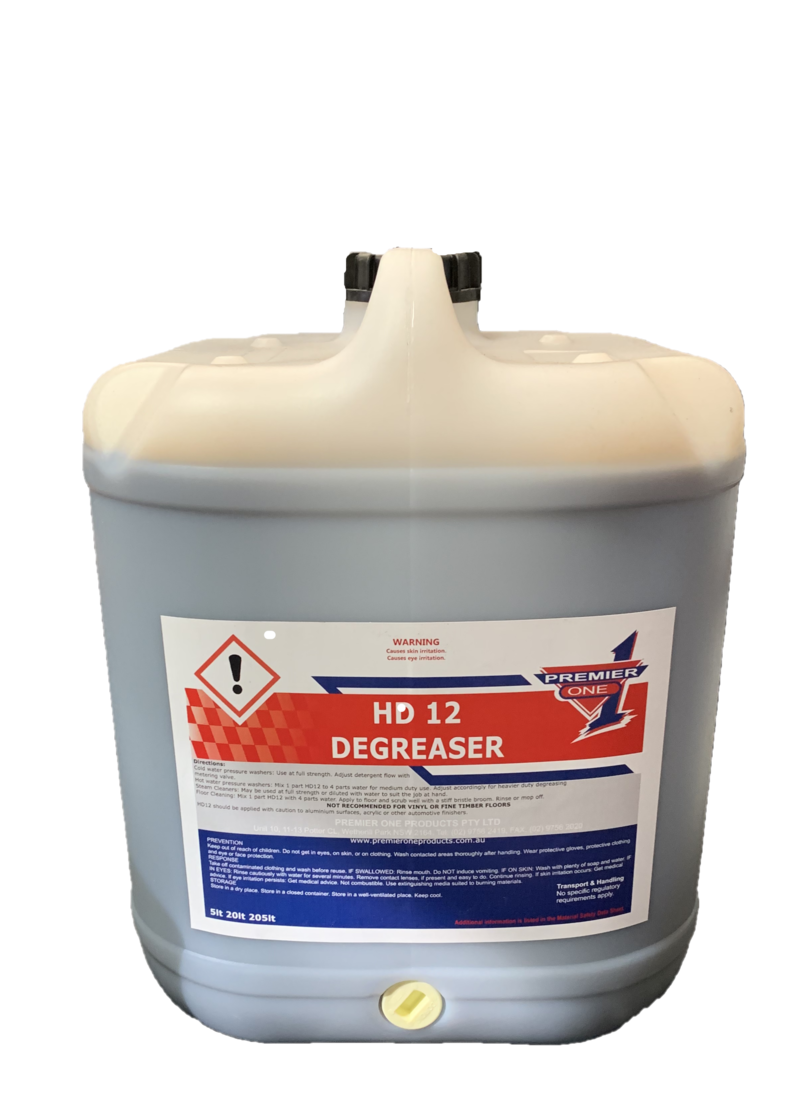 HD12, Quick Break, Water Based Degreaser