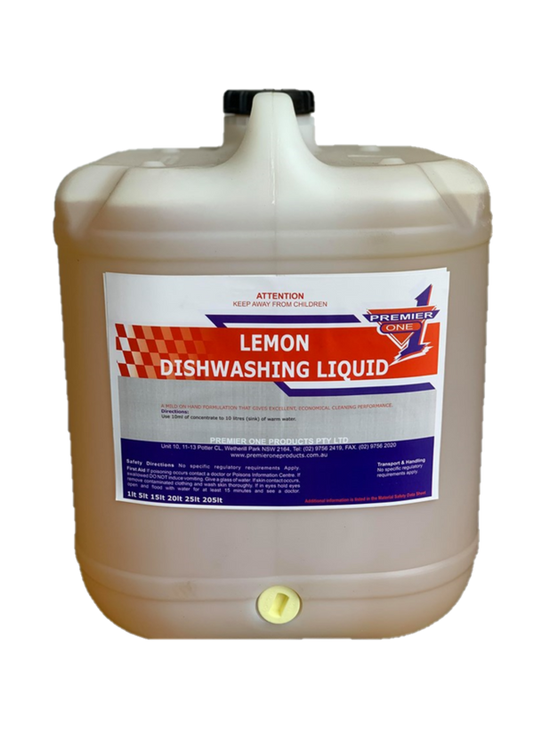 Lemon Dishwashing Liquid