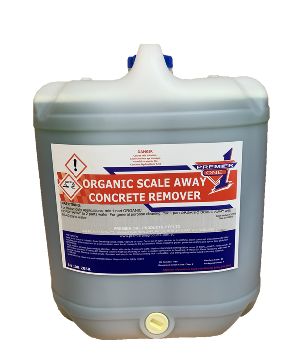 Organic Scale Away Concrete Remover