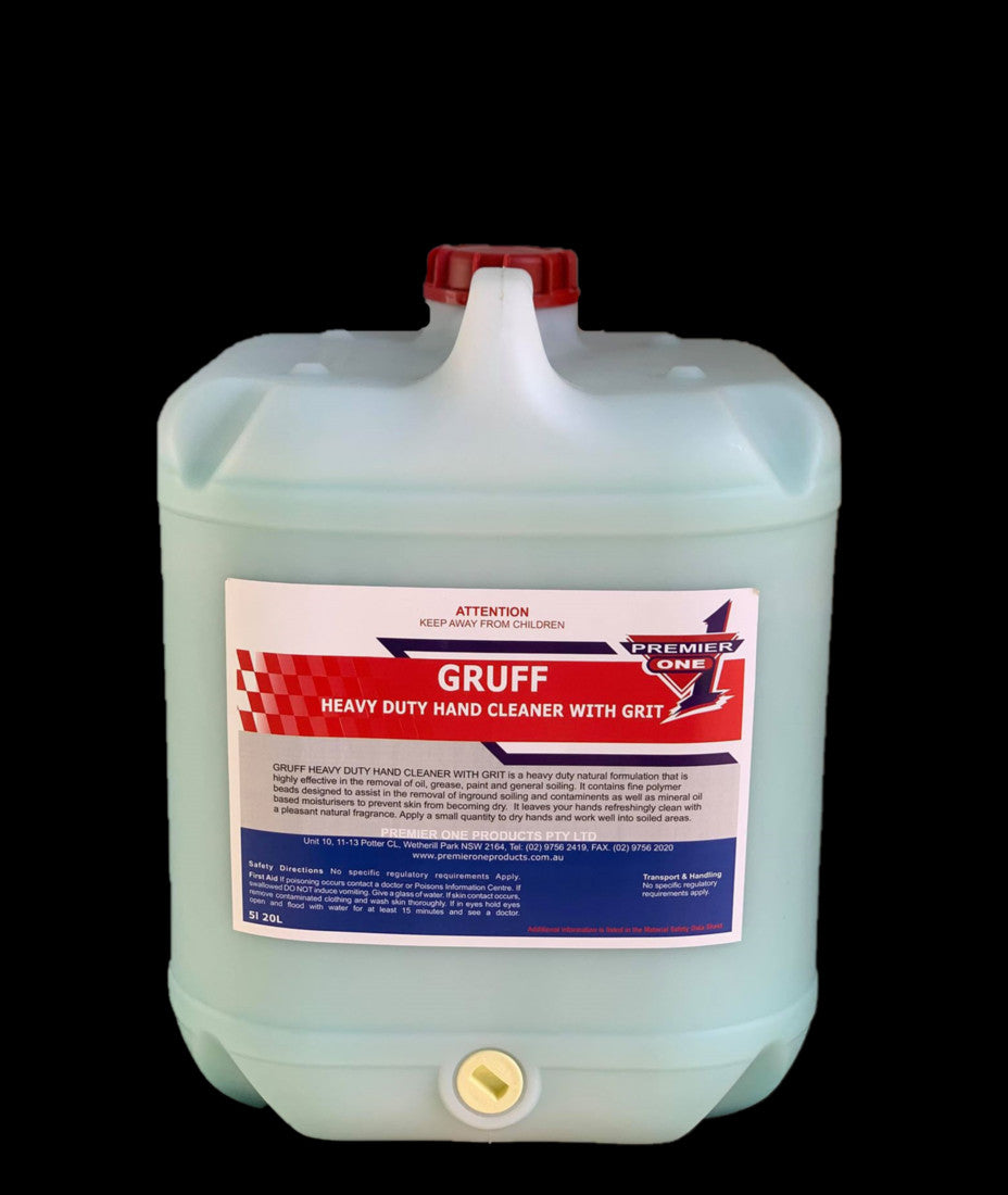 Gruff Heavy Duty Hand Cleaner with Grit — 20 Litre - Premier One Products